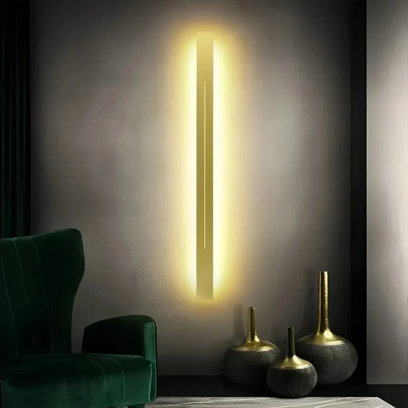 Lange LED Wandleuchte Modern Dimmbar für Innenbereich