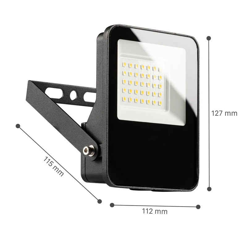 LED's Light Floodlight 2400 - Neigbar und Wasserdicht - Innen & Außen - 20W