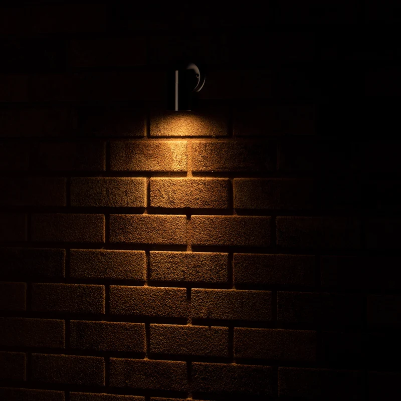 Außen-Wandleuchte Edelstahl 1x GU10 IP44 für LED und Halogen bis 35W - LED's Light