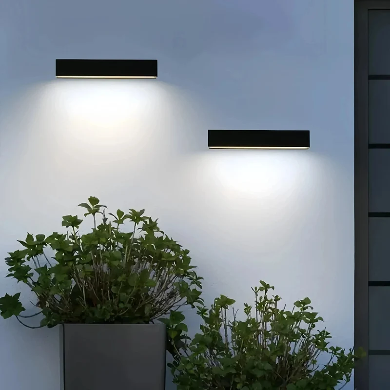 Moderne LED-Außenwandleuchte für Hausnummernbeleuchtung, IP65