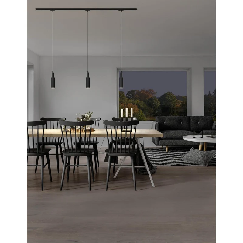 OSRAM TRACKLIGHT PENDANT CYLINDER Pendelleuchte GU10 schwarz