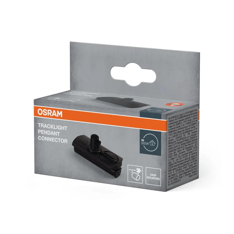 OSRAM TRACKLIGHT Adapter für Pendelleuchte schwarz