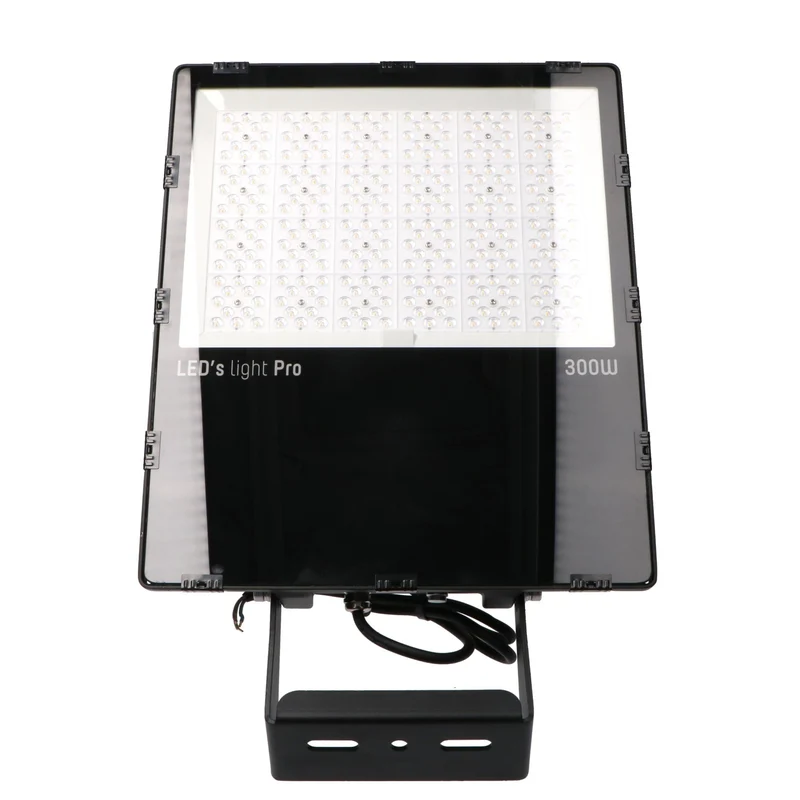 LED Flutlicht Cree 300W 42000lm 4000K neutralweiß IP66 Schwarz - LED's Light Pro