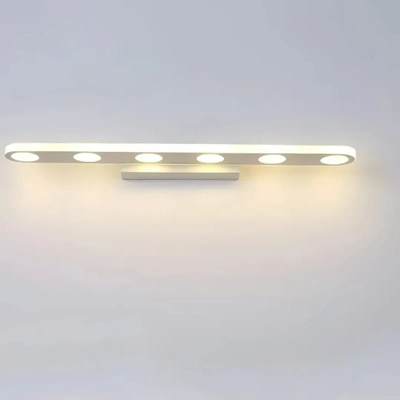 LED Badezimmer-Wandleuchte in Weiß, modern, dimmbar, IP44