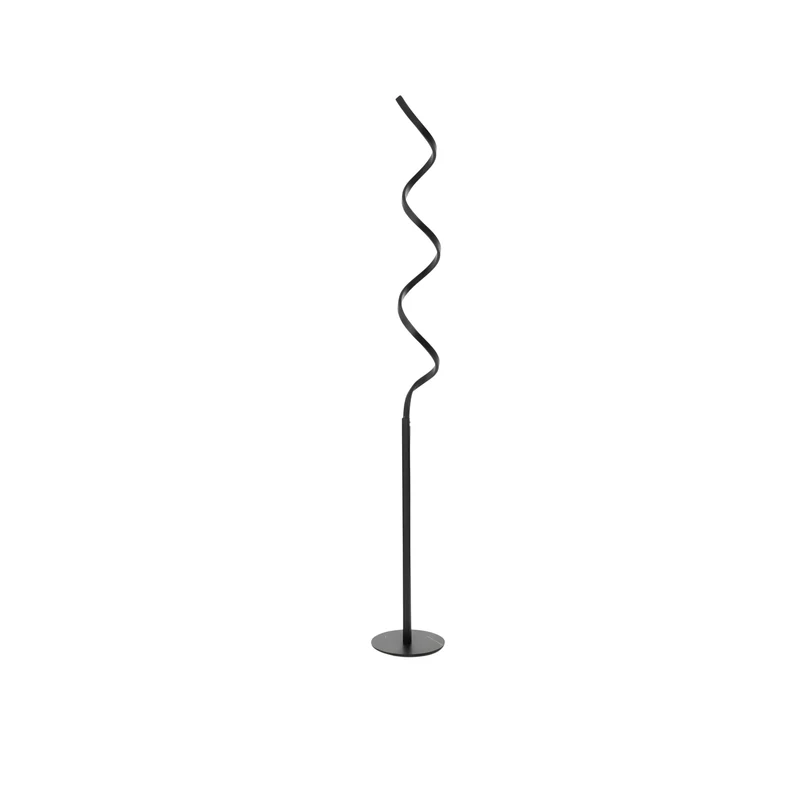 Elegante Retro-Stehlampe aus patiniertem Eisen – Bellatrix