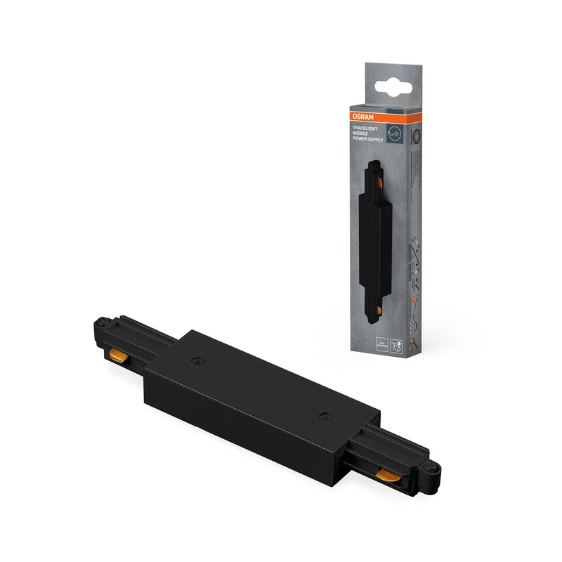 OSRAM TRACKLIGHT Einspeisung Stromschiene mittig schwarz