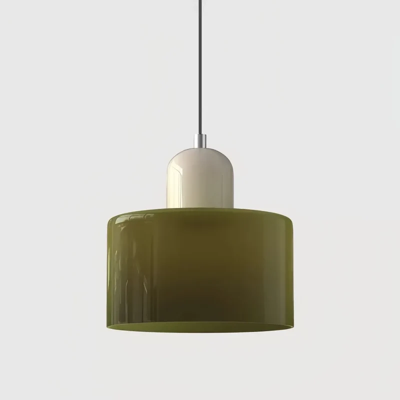 Pendelleuchte im nordischen Morandi-Stil aus Glas für das Esszimmer