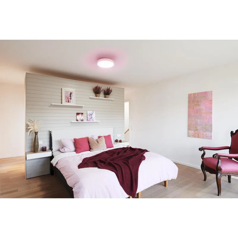OSRAM Wifi SMART+ ORBIS BACKLIGHT LED Deckenleuchte RGBW mehrfarbig 35cm Tunable Weiß 28W / 3000-6500K weiß