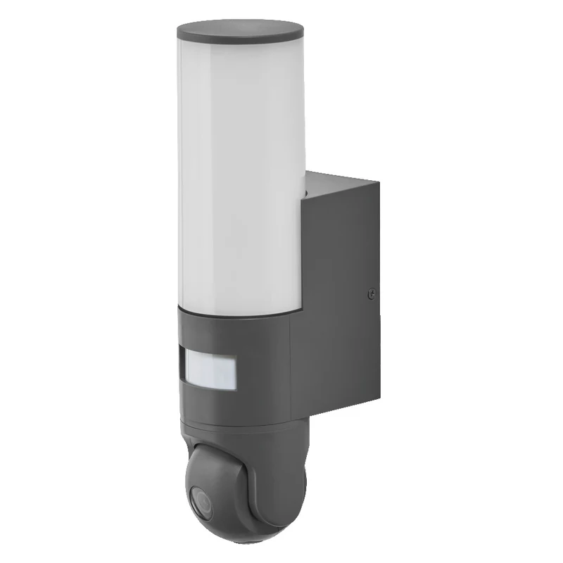 OSRAM Wifi SMART+ WALL CAMERA CONTROL Gartenleuchte mit HD Kamera Sensor 16W / 3000K Warmweiß