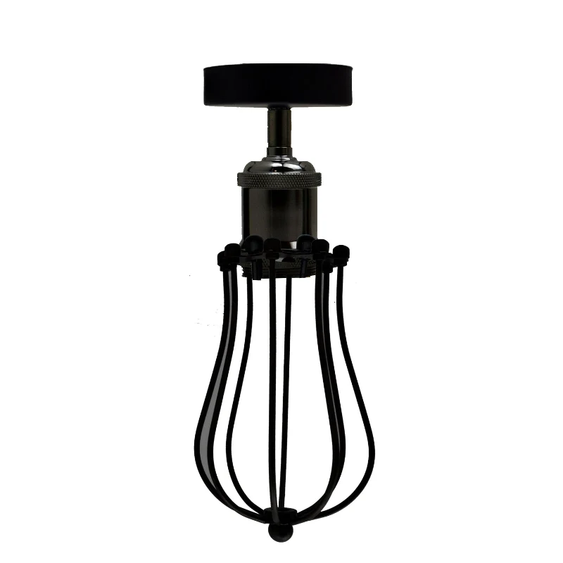LEDSONE Käfig-Deckenlampe Metall-Leuchte im Industrie ~3160