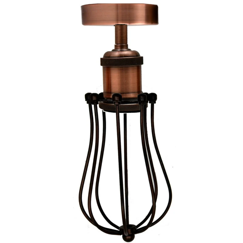LEDSONE Käfig-Deckenlampe Metall-Leuchte im Industrie ~3160