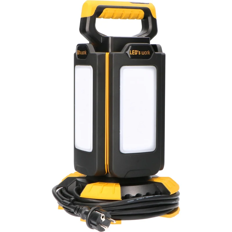 LED's Work NovaLight Bauleuchte 14000 - 4 Lichtpunkte - Dimmbar - IP54 wasser- und staubdicht