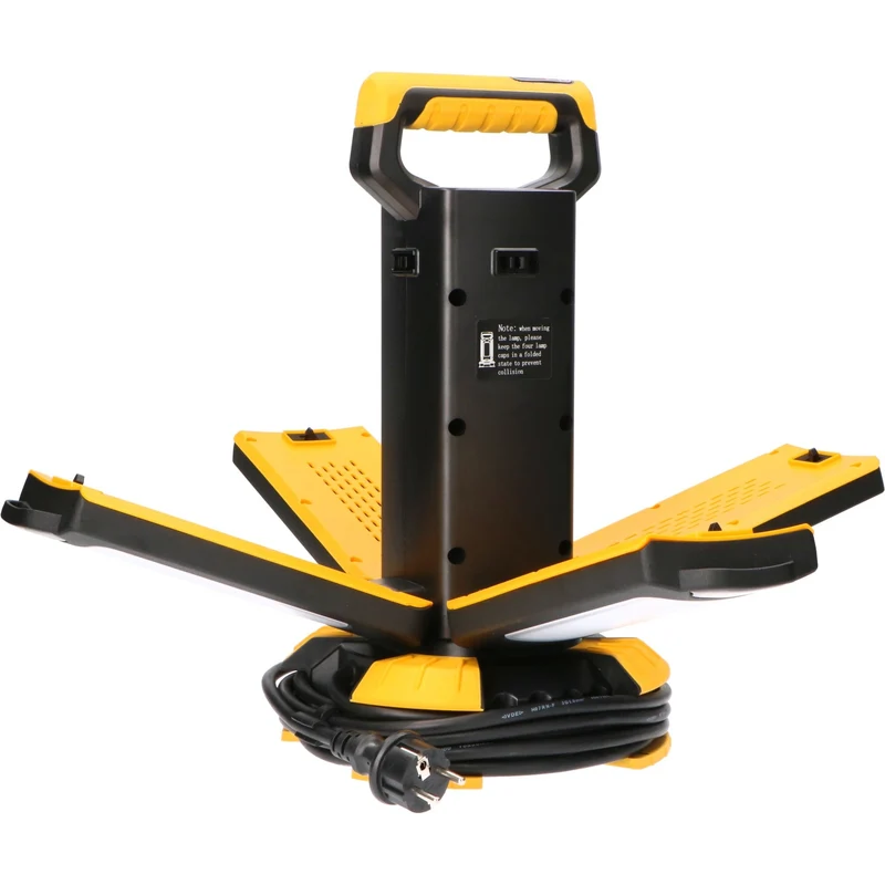 LED's Work NovaLight Bauleuchte 14000 - 4 Lichtpunkte - Dimmbar - IP54 wasser- und staubdicht