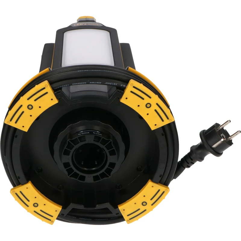 LED's Work NovaLight Bauleuchte 14000 - 4 Lichtpunkte - Dimmbar - IP54 wasser- und staubdicht
