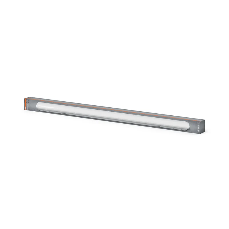 OSRAM LED Feuchtraum-Leuchte, Leuchte für Außenanwendungen, Kaltweiß, 1480 mm x 86,0 mm x 72,0 mm, SubMARINE Integrated, Grau, 1,5m Länge