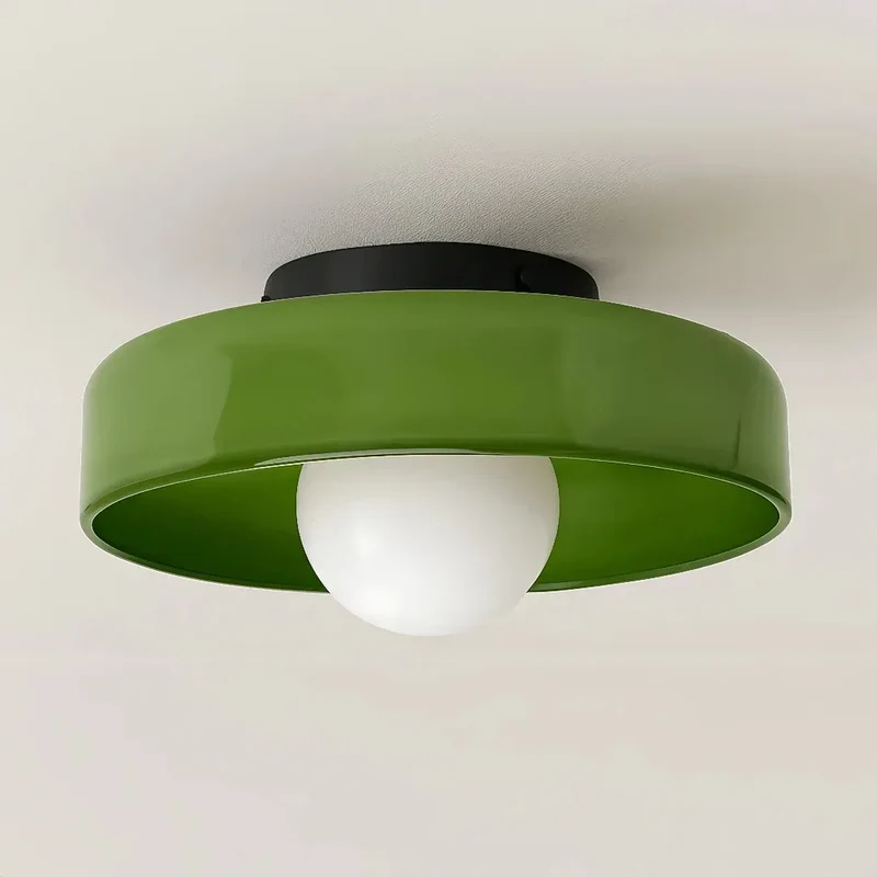 LED Glas-Deckenleuchte im Morandi-Stil für Flur und Eingangsbereich