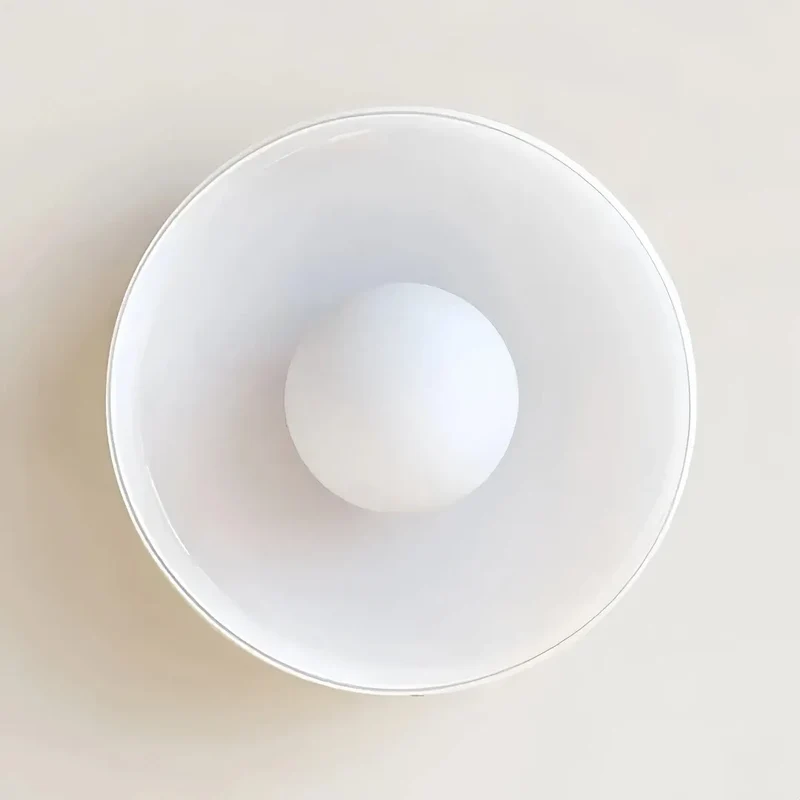 LED Glas-Deckenleuchte im Morandi-Stil für Flur und Eingangsbereich