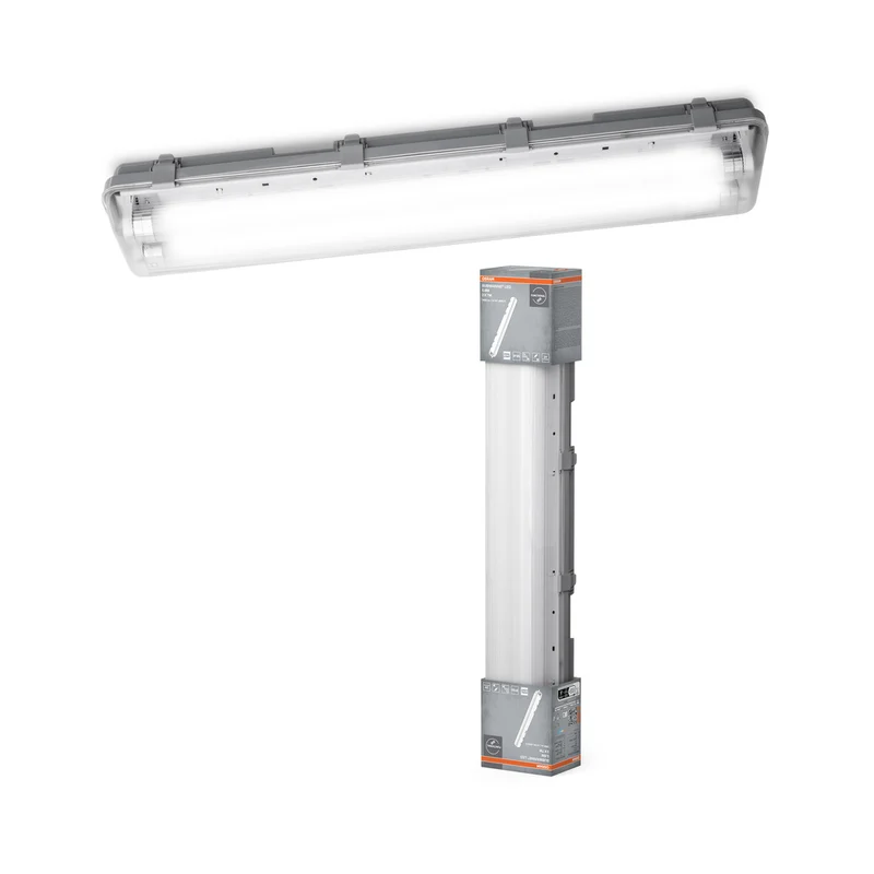 OSRAM SUBMARINE LED Deckenleuchte Feuchtraumleuchte 65,1cm 2-flammig 16W / 4000K Kaltweiß