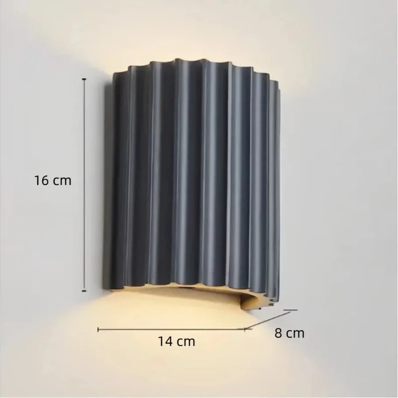 LED Wandleuchte Up & Down im skandinavischen Stil für das Esszimmer