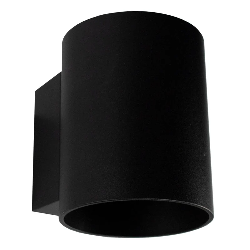 LED Wandleuchte schwarz Sonia | Rund | G9-Fassung