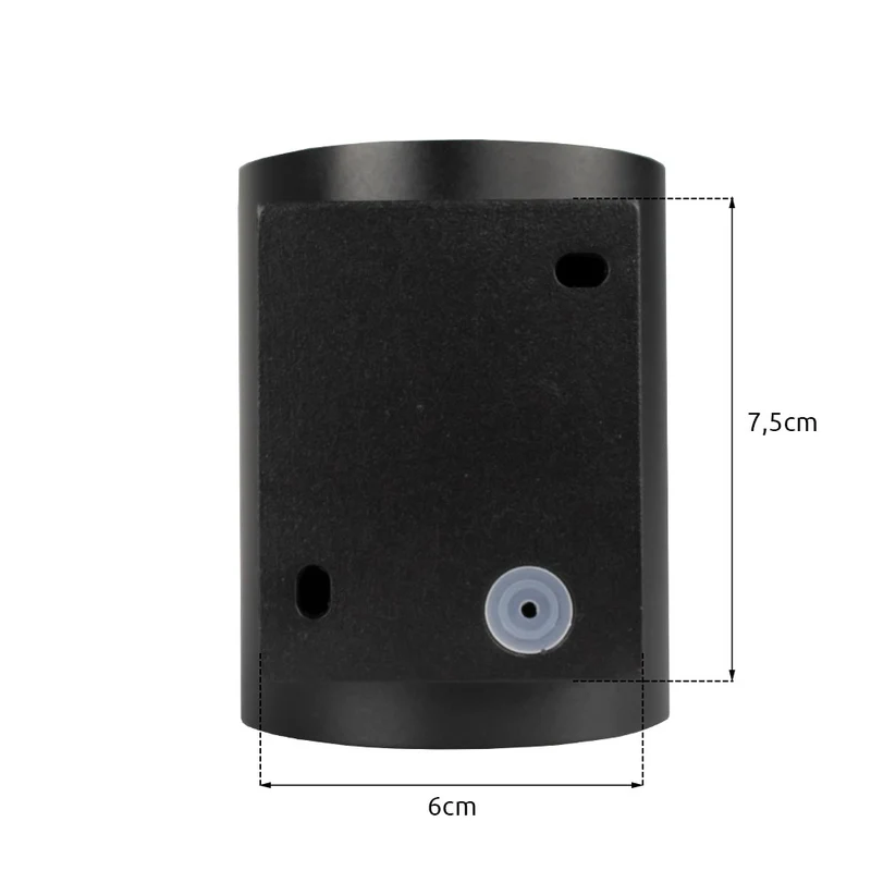 LED Wandleuchte schwarz Sonia | Rund | G9-Fassung