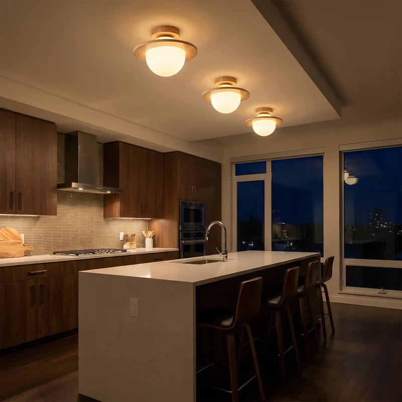 LED-Deckenleuchte Matte Hülle & Ausgewogene Strahlung – Eclisio
