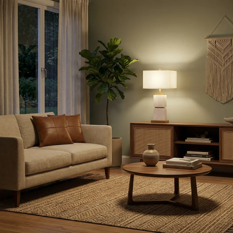 Zeitlose und schlichte Designtischlampe für gehobene Interieurs – Impérial
