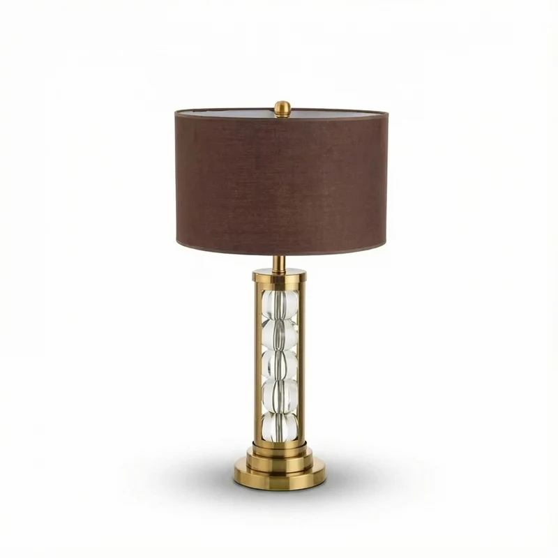 Moderne Nachttischlampe mit warmer und eleganter Atmosphäre – Saphira