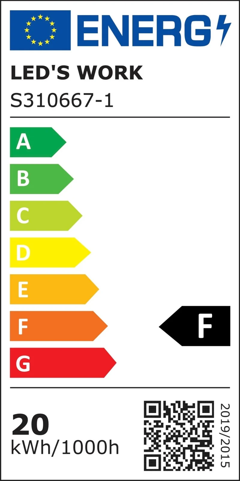 LED-Arbeitsleuchte auf Stativ 1500 - Höhenverstellbar bis 120 cm und drehbar - Leichtgewicht - 20W
