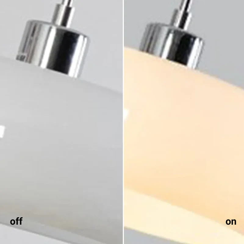 Bauhaus Pendelleuchte aus Glas fürs Esszimmer