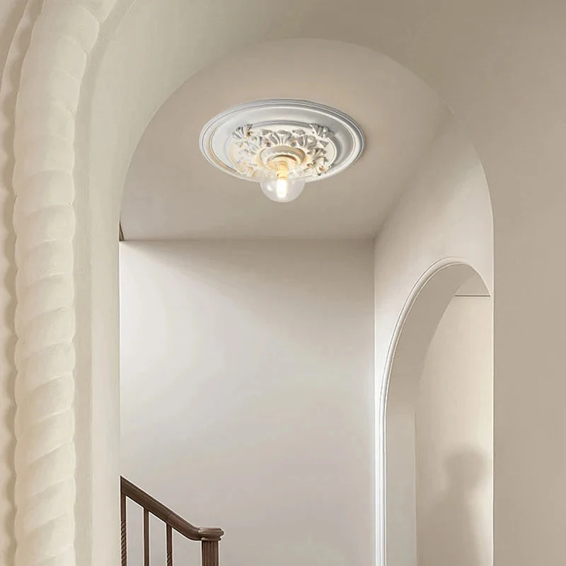 Vintage-Chic-Deckenleuchte mit dimmbarem LED-Licht – Orluna