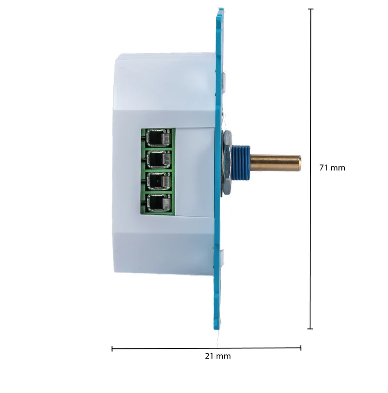 LED-Dimmer universal 600W | Phasen-Aus/Ein-Schneiden | Pro-Serie