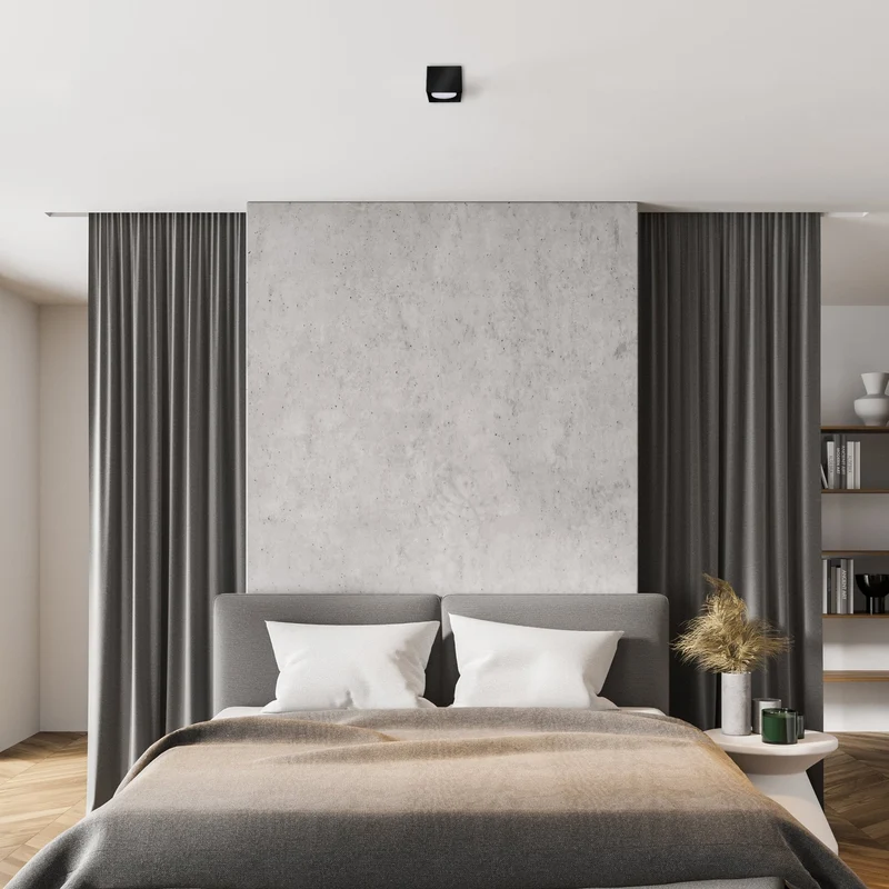 Deckenleuchte schwarz 1x GX53 bis 12W - LED's Light