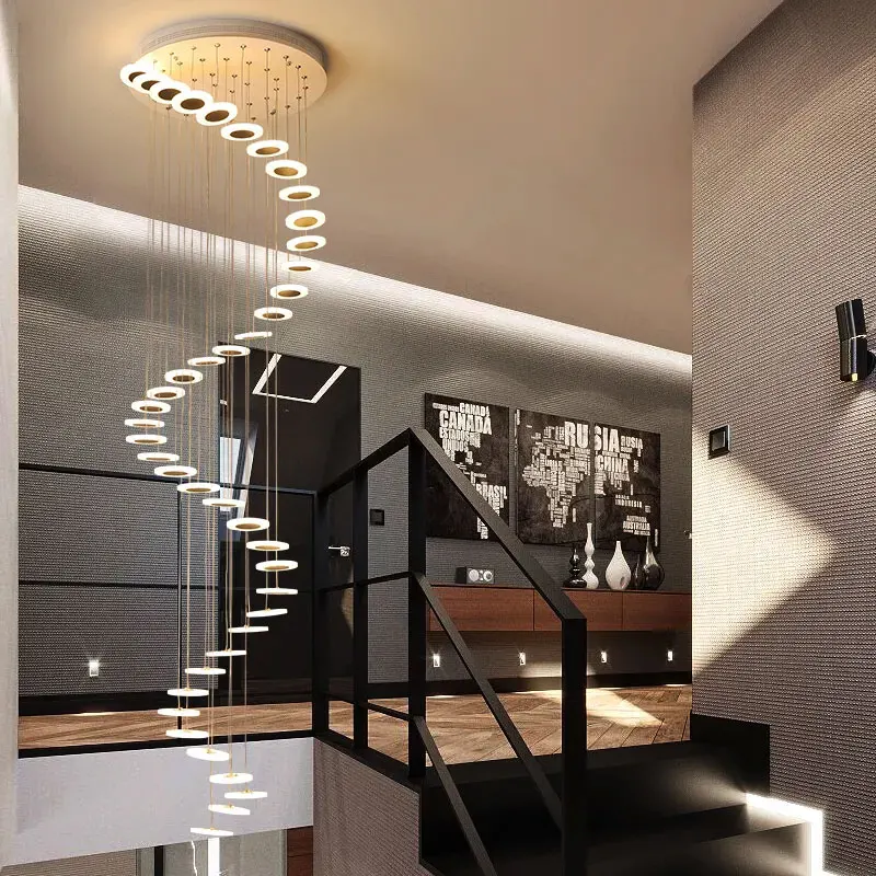 Hochwertige Deckenleuchte im dynamischen und eleganten Stil – Fluxe