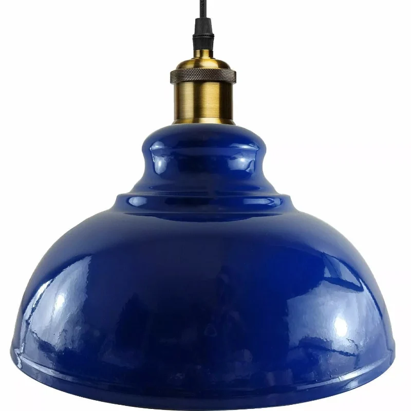 Pendelleuchten kinderzimmer|Metall|Ø 29 cm|blaue lampen~3096