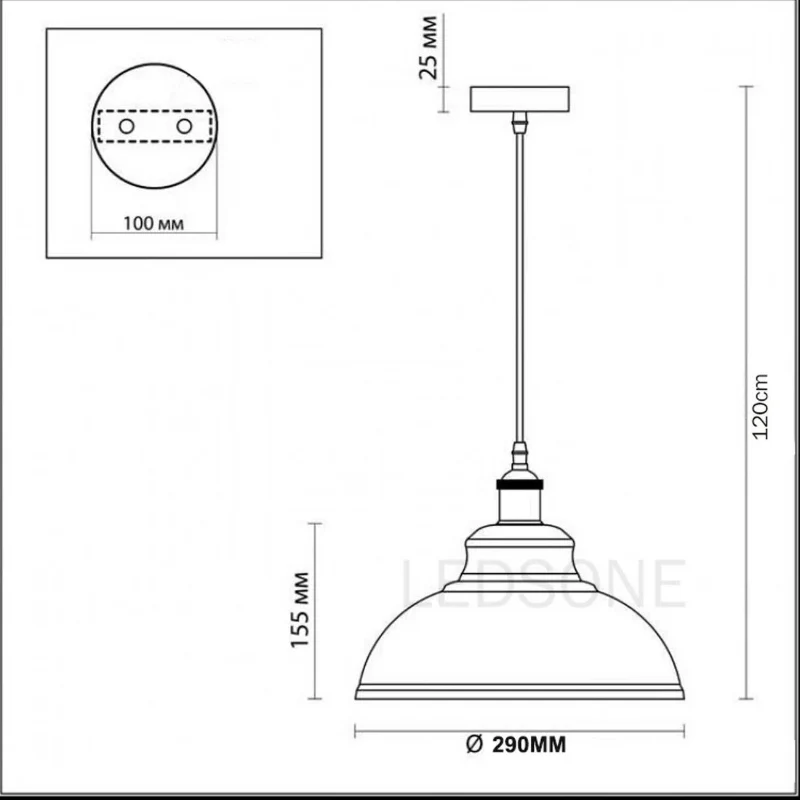 Wohnzimmerlampen hängend, burgunder farbe , E27, Ø 29 cm~3094