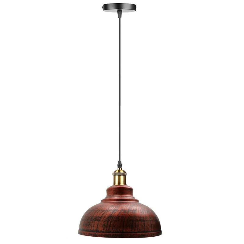 Moderne Retro Loft Deckenlampenschirm hängende Pendelleuchten~3091