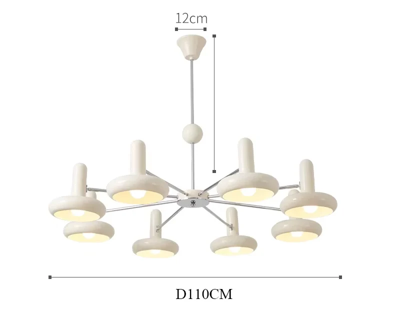 Deckenleuchte Polarlicht Inspiration Goldfarbe & sanfte Lichtverteilung – Boréale