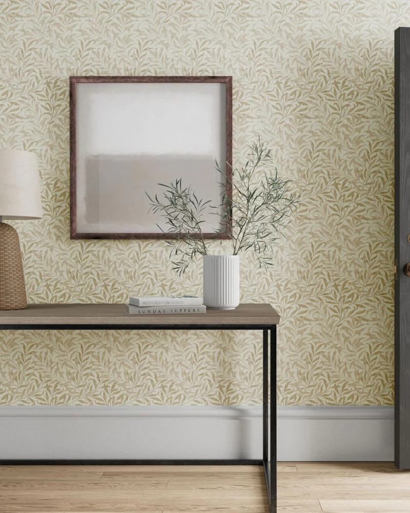 William Morris & Co. Tapet - Willow Boughs Linen