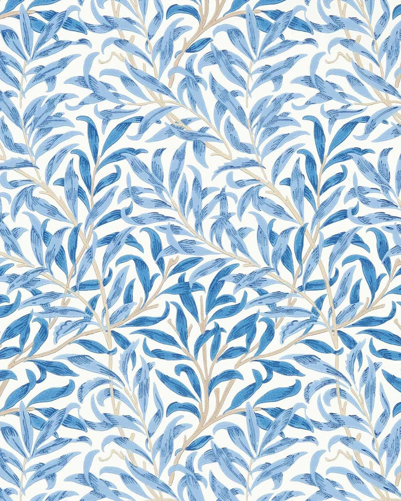 William Morris & Co. Tapet - Willow Boughs Woad