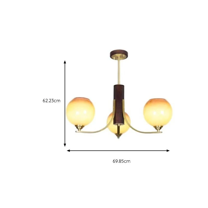 Deckenleuchte Zeitlose Eleganz & Goldglanz – Tao