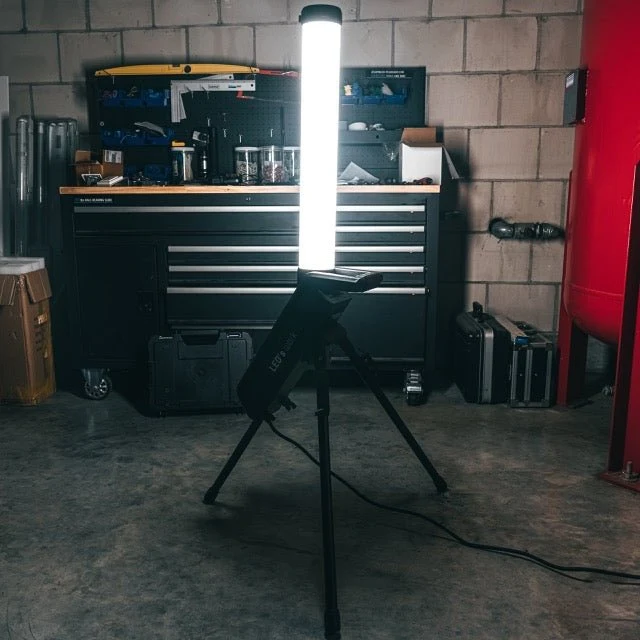 LED's Work Tower Baulampe 10000 - 360° gleichmäßige Lichtverteilung - IP54 wasserdicht - 70W