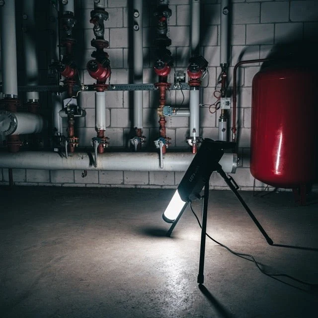 LED's Work Tower Baulampe 10000 - 360° gleichmäßige Lichtverteilung - IP54 wasserdicht - 70W
