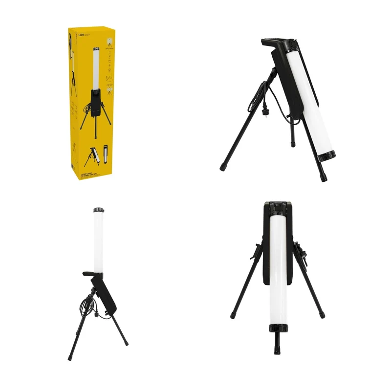 LED's Work Tower Baulampe 10000 - 360° gleichmäßige Lichtverteilung - IP54 wasserdicht - 70W