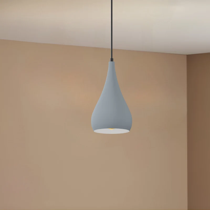 Beat Style Long Pendelleuchte LED grauer Lampenschirm ~3054