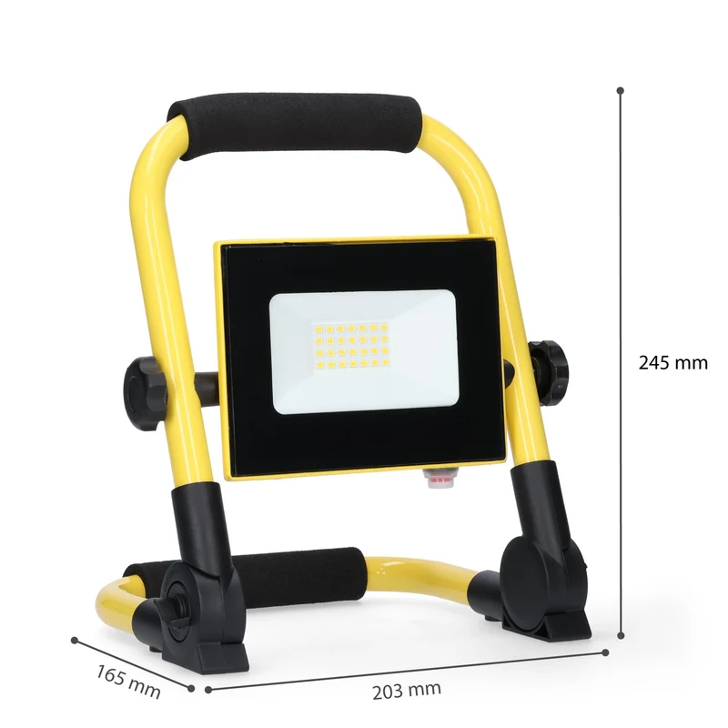LED's Work Construction Lamp 700 - Faltbar & Drehbar - Staub- und wasserabweisend - 10W
