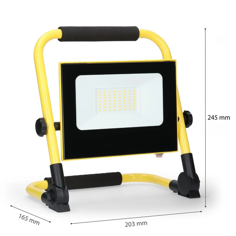 Akku LED-Bauleuchte 20W neutralweiß 1.400lm - LED's Work