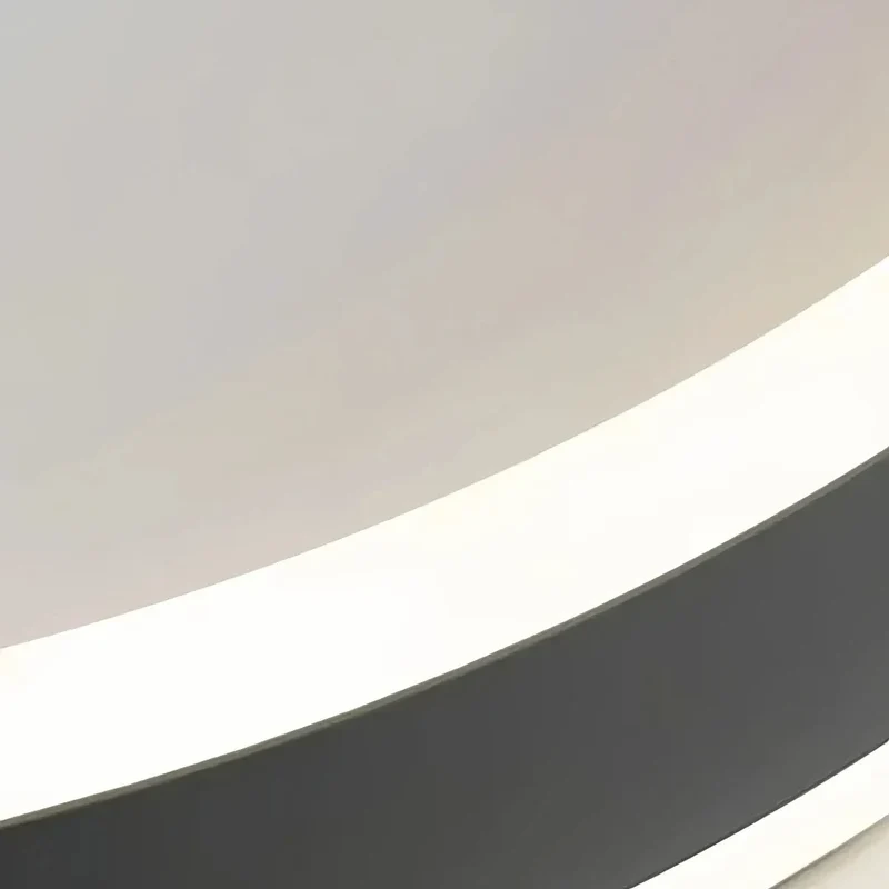 Moderne LED-Ring-Deckenleuchte dimmbar fürs Schlafzimmer – Ø 40/50 cm