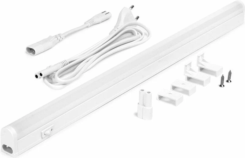 LED-Unterbauleuchte mit Schalter | 90 cm | 11 Watt | 1.100 Lumen | Mehrere Leuchten in Reihe schaltbar | Ein-/Ausschalter | 4.000 K | Küche | Werkstatt | Arbeitsplatz - LED's Light