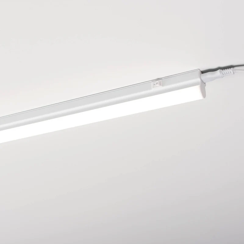 LED-Unterbauleuchte mit Schalter | 90 cm | 11 Watt | 1.100 Lumen | Mehrere Leuchten in Reihe schaltbar | Ein-/Ausschalter | 4.000 K | Küche | Werkstatt | Arbeitsplatz - LED's Light